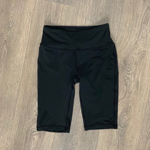 Joe Fresh Women's Biker Shorts High Rise Waist Activewear Black Size XS - Picture 2 of 8
